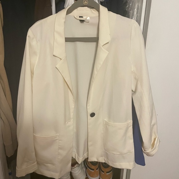 H&M off white Blazer - Picture 2 of 7